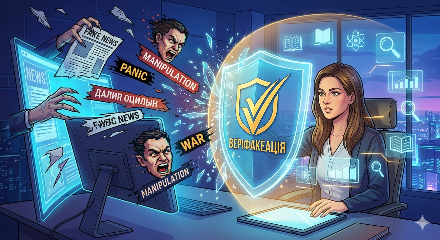 Гід з інформаційної гігієни від «ВеріFAKEація»